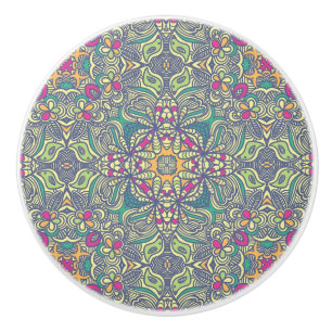 Bouton De Porte En Céramique Arrière - plan vintage abstrait