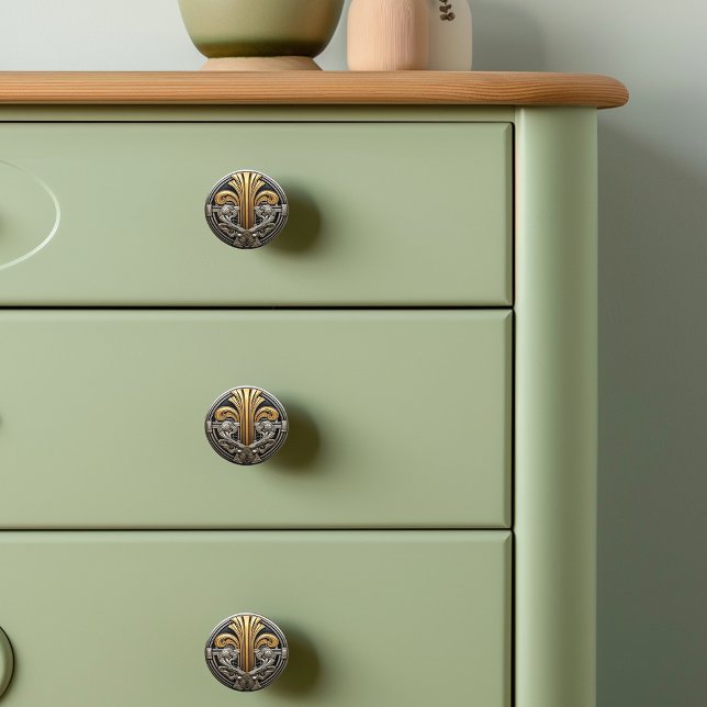 Bouton De Porte En Céramique Art déco (Créateur téléchargé)