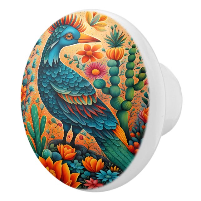 Bouton De Porte En Céramique Art mexicain (Droite)