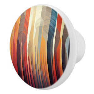 Bouton De Porte En Céramique "Au clair de lune" Ceramic Door Knob