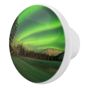 Bouton De Porte En Céramique Aurora à bande