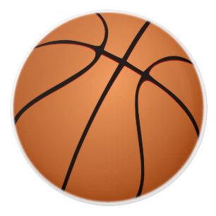 Bouton De Porte En Céramique Basket-ball pour les amateurs de sport
