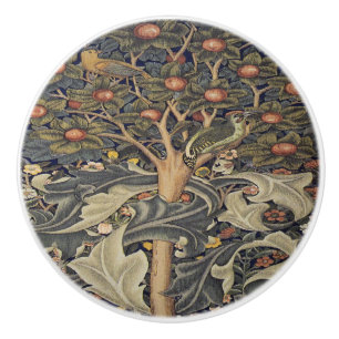 Bouton De Porte En Céramique Beau travail de nouveau d'art de William Morris,