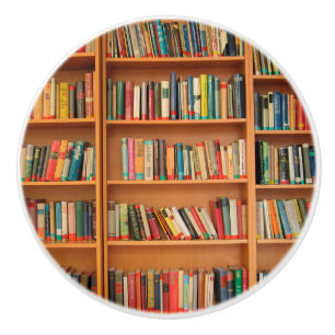 Bouton De Porte En Céramique Bibliothèque Livres Librairie Vêtements de livres