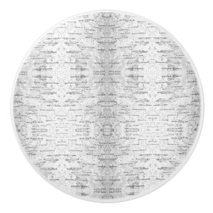 Bouton De Porte En Céramique Blanc, comme dans Birch Bark Photo