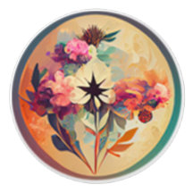 Boho Floral dans les tons Terre