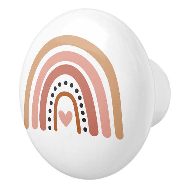 Bouton De Porte En Céramique Boho Rainbow Ceramic Knob (Droite)