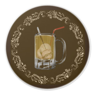 Bouton De Porte En Céramique Bouton en céramique de flotteur de bière de raci