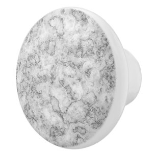 Bouton De Porte En Céramique Bouton en céramique en marbre bleu