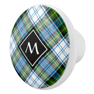 Bouton De Porte En Céramique Campbell Dress Tartan