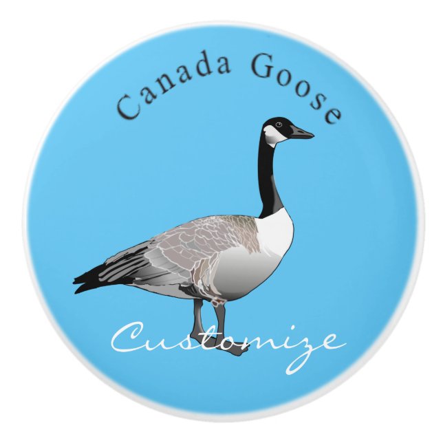 Bouton De Porte En Céramique Canada Goose Gander Thunder_Cove (Devant)