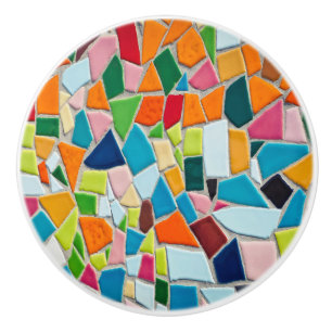 Bouton De Porte En Céramique Carreaux de mosaïque
