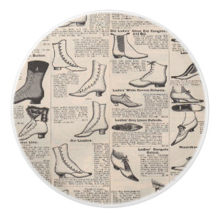 Bouton De Porte En Céramique Catalogue publicitaire de chaussures anciennes