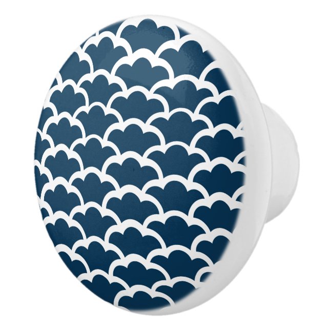 Bouton De Porte En Céramique Céramique Cabinet Knob (Droite)