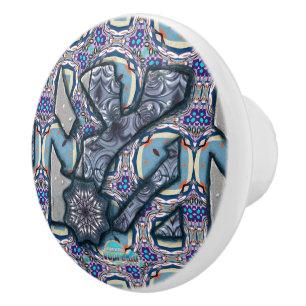 Bouton De Porte En Céramique Chanson de Living Metal No 2