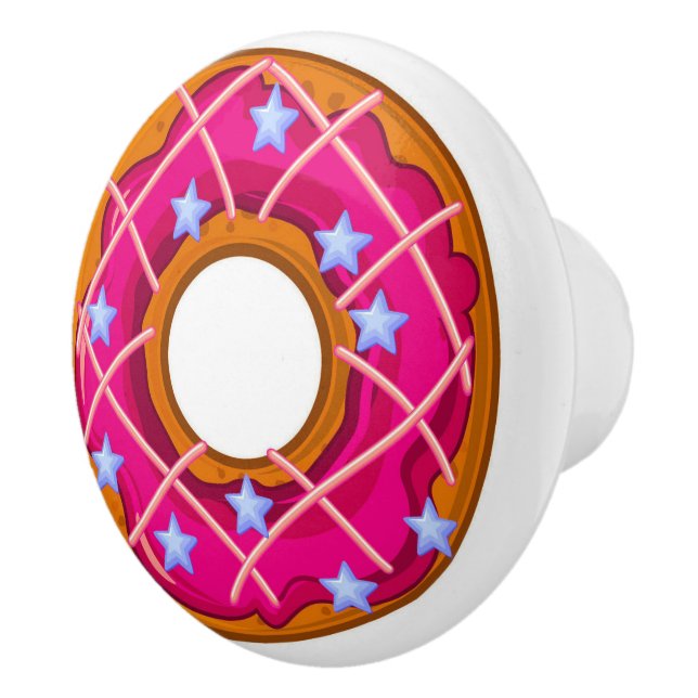 Bouton De Porte En Céramique Charmante noisette décadente / beigne (Droite)
