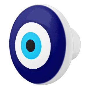 Bouton De Porte En Céramique Charme d'oeil mauvais