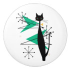 Chat frais moderne de la rétro moitié du siècle