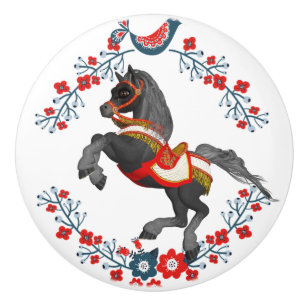 Bouton De Porte En Céramique Cheval de Porte