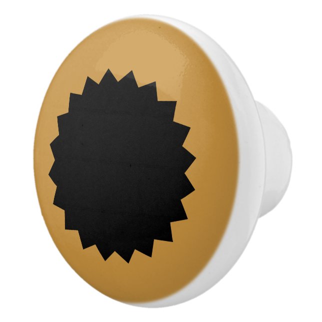 Bouton De Porte En Céramique Chic Decorative Ceramic Knob for Home Décor (Droite)