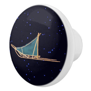 Bouton De Porte En Céramique Chien