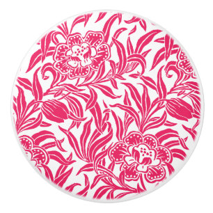 Bouton De Porte En Céramique Choisissez vos propres couleurs Art nouveau floral