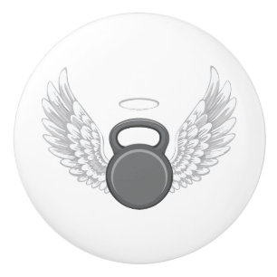 Bouton De Porte En Céramique Ciel des haltères