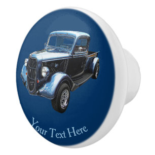 Bouton De Porte En Céramique Classic 1937 Famous American Make Pickup