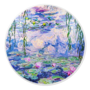 Bouton De Porte En Céramique Claude Monet - Nymphéas / Nymphéas 1919