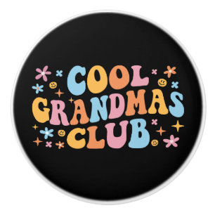 Bouton De Porte En Céramique Club de grand-père cool III