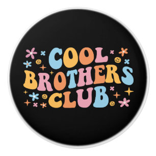 Bouton De Porte En Céramique Club des Frères Cool III