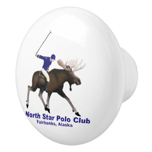 Bouton De Porte En Céramique Club Polo North Star