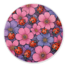 Coccinelles Fleurs