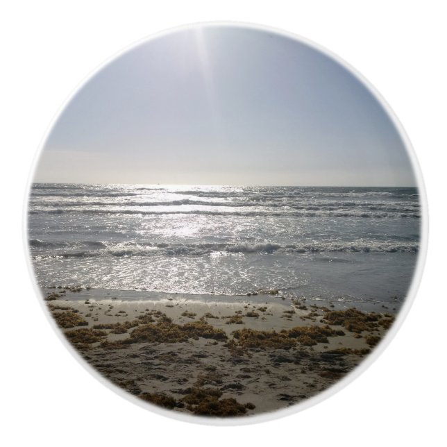 Bouton De Porte En Céramique Cocoa Beach Ceramic Knob (Devant)