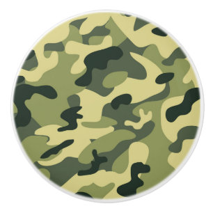 Bouton De Porte En Céramique Commode de chambre à coucher camouflage de l'armée