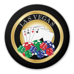 Bouton De Porte En Céramique Conception de tisonnier de Las Vegas