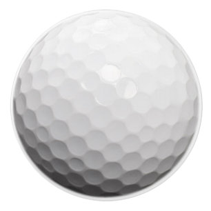 Bouton De Porte En Céramique Conception réaliste du golf de balle de golf