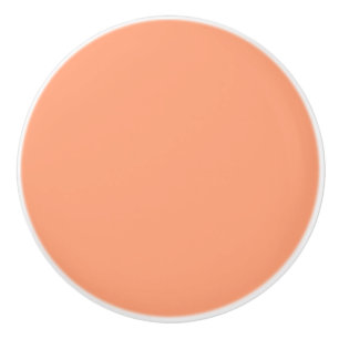 Bouton De Porte En Céramique Couleur rose Saumon Accent personnalisable