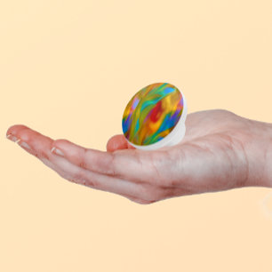 Bouton De Porte En Céramique Couleurs arc-en-ciel en verre mystique - Éperon ma