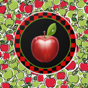 Bouton De Porte En Céramique Cuisine à pomme de campagne mignonne