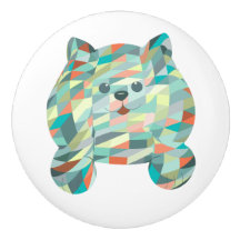 Cute chat triangulaire Impressionnisme