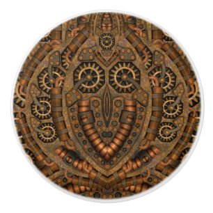 Bouton De Porte En Céramique Cuvette Vintage industrielle Steampunk