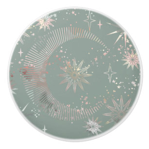 Bouton De Porte En Céramique Départ vert