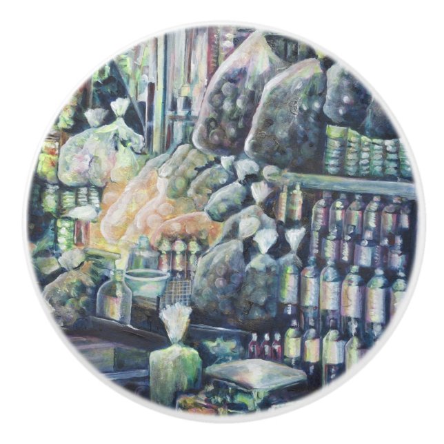 Bouton De Porte En Céramique Déplacé l'objectif, Singapour (Devant)