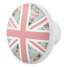 Drapeau anglais d'Union Jack de roses