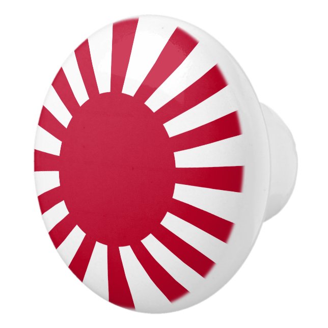 Bouton De Porte En Céramique Drapeau de guerre impérial du Japon (Droite)