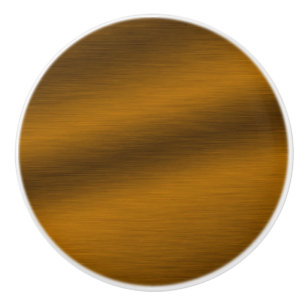 Bouton De Porte En Céramique Elégant Faux Bronze Brossé