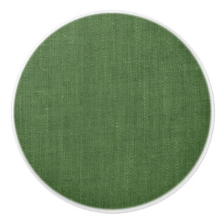 Bouton De Porte En Céramique Élégant matériau de texture vert olive rustique