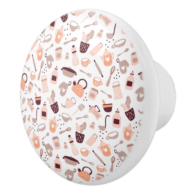 Bouton De Porte En Céramique Éléments de cuisine (Droite)