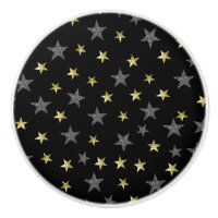 Étoiles argent et or - Vedette noire de Hollywood